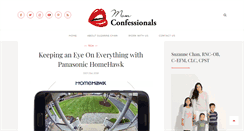 Desktop Screenshot of momconfessionals.com